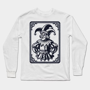 Joker Card Long Sleeve T-Shirt